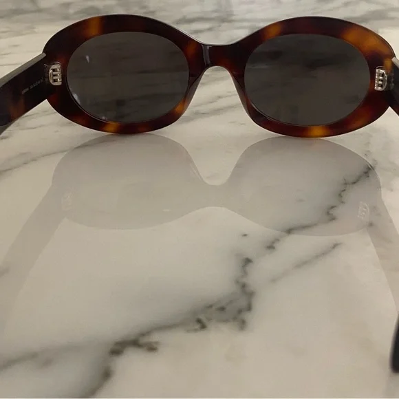 Celine Oval Triomphe Sunglasses - Picture 7 of 7